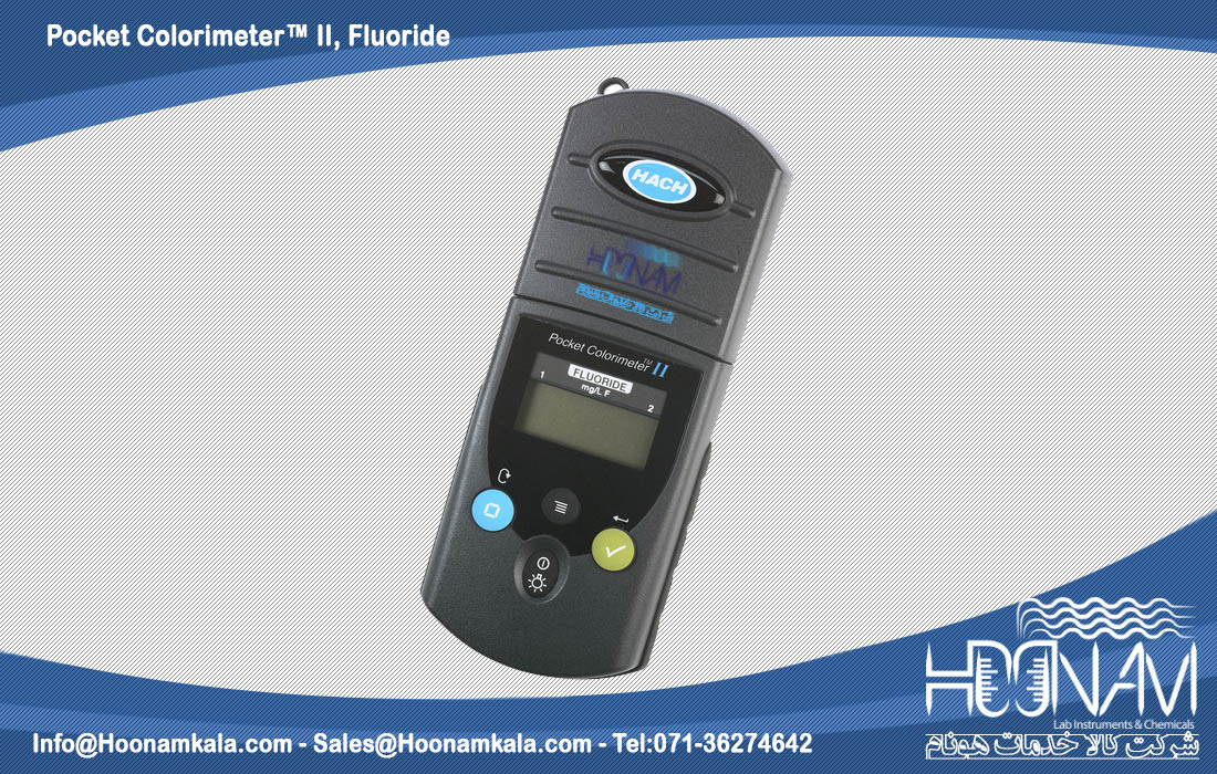 دستگاه فلوراید سنج (Pocket Colorimeter™ II, Fluoride (SPADNS کاریمتر هک hach