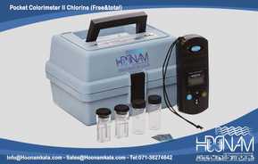 کالریمتر رنگ سنج کلر سنج آزاد و کل (Pocket Colorimeter™ II, Chlorine (Free and Total